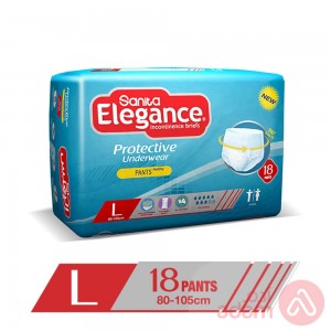 Sanita Elegance Adult Underwear Pants Large | 18Pcs
