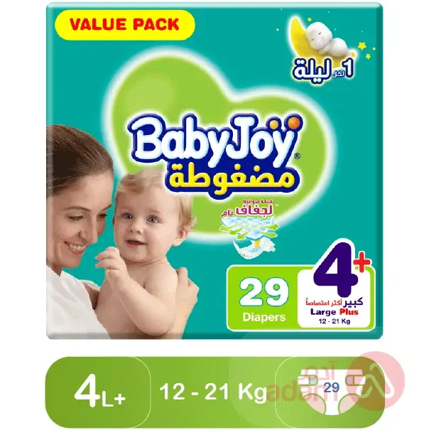 Baby Joy Value Large No 4+ | 29 Diapers