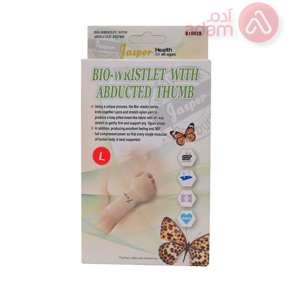 Jasper Bio-Wristlet With Abducted L (B1002B)