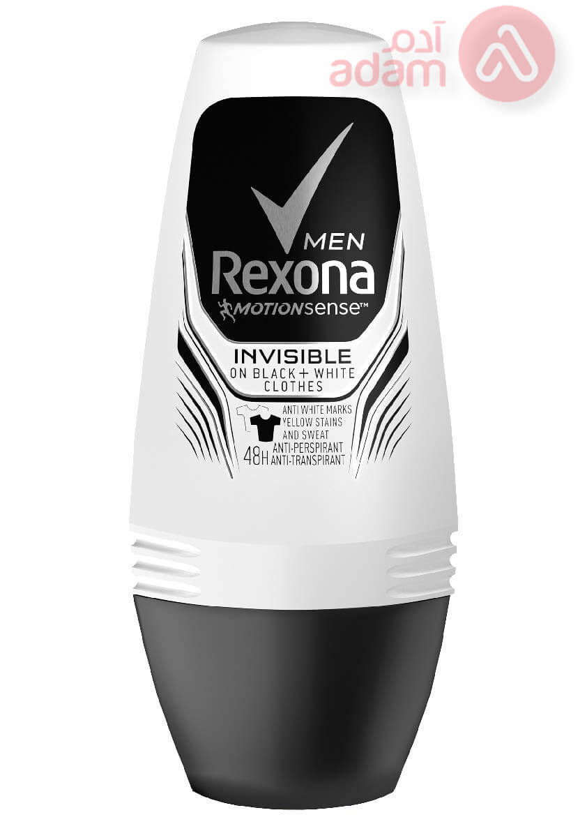 Rexona Deo Rol Men Invisible B&W 50ML