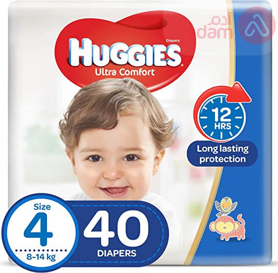 HUGGIES NO 4 LARGE VALUE PACK | 40