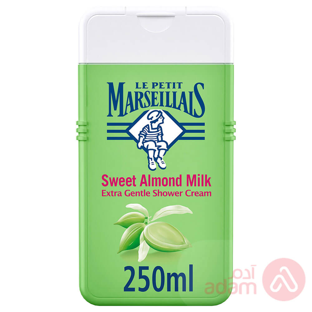 Marseillais Shower Cream Sweet Almond Milk 250Ml