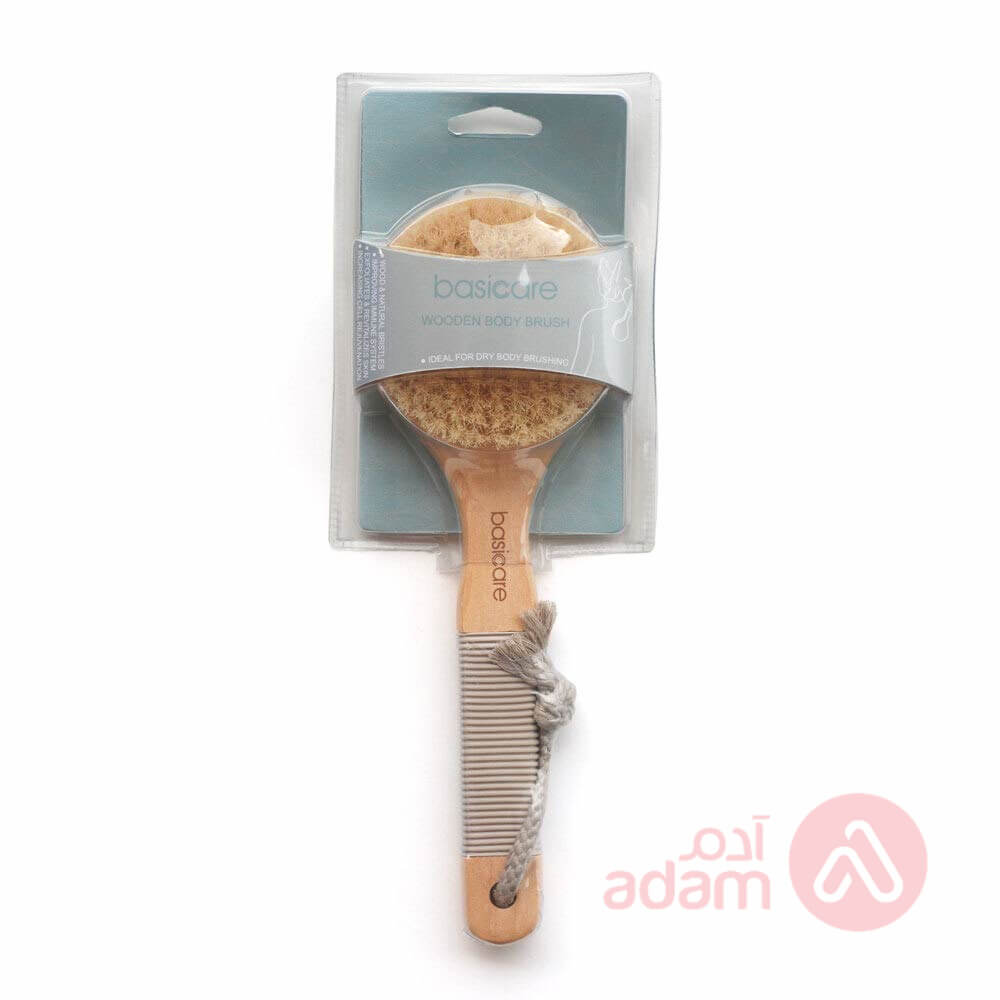 Basicare 2143 Wooden Body Brush