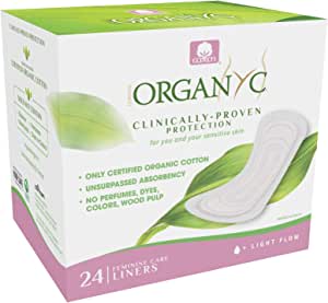 ORGANYC COT SANITARY PANTY LINNER LIGHT FLOW | 24PCS