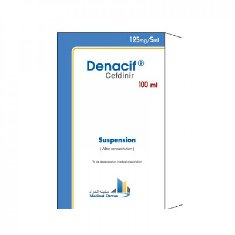 DENACIF 125MG 5ML SUSP | 100ML