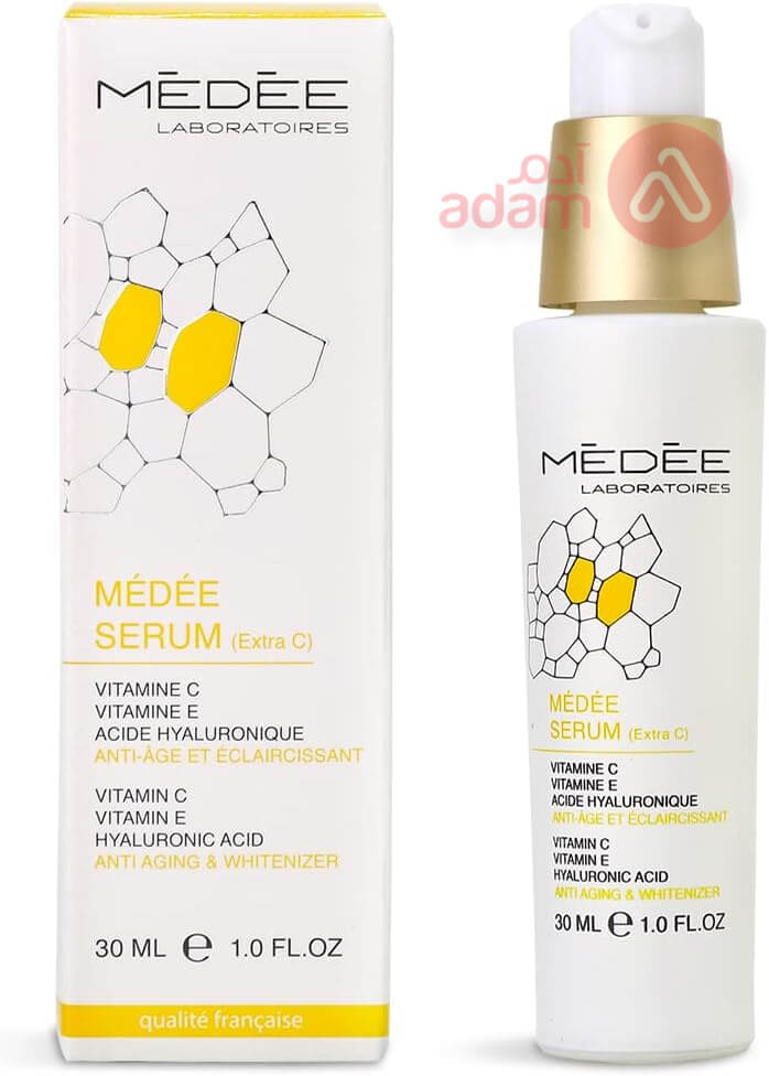 MEDEE SERUM EXTRA C ANTI-AGING FORMULA WITH CONCENTRATED VITAMIN C & HYALURONIC ACID | 30 ML