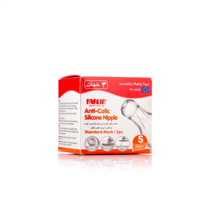 FARLIN ANTI COLIC NIPPLE 3PCS MEDIUM(0083)