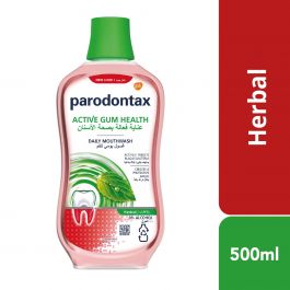 PARODONTAX M W HERBAL 500ML