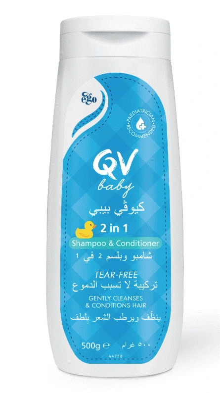 QV BABY 2 IN 1 SHAM&COND 500ML