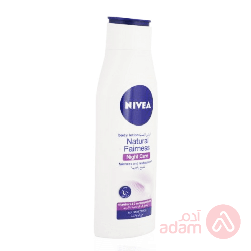 نيڤيا لوشن للجسم للتفتيح الطبيعي عناية ليلية | 250مل