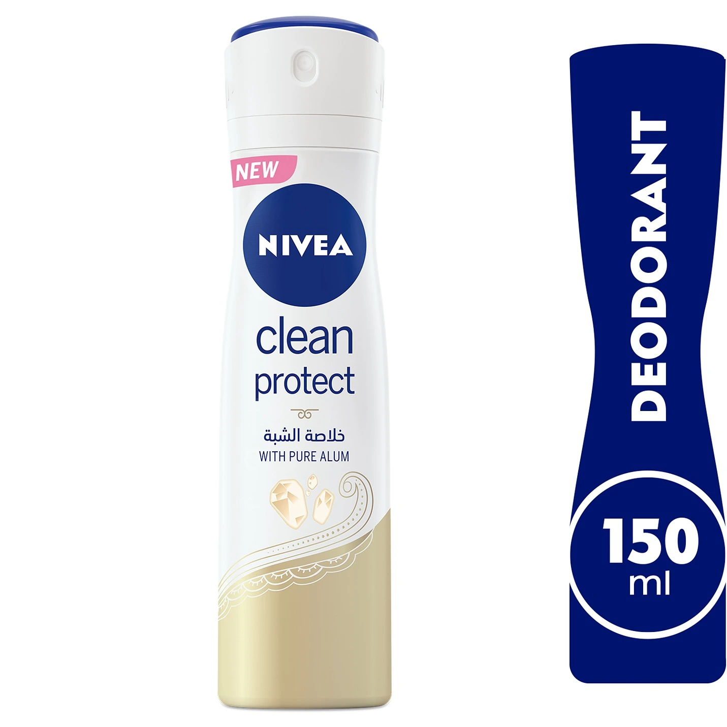 NIVEA  SPY CLEAN PROTECT W  ALUM 150ML