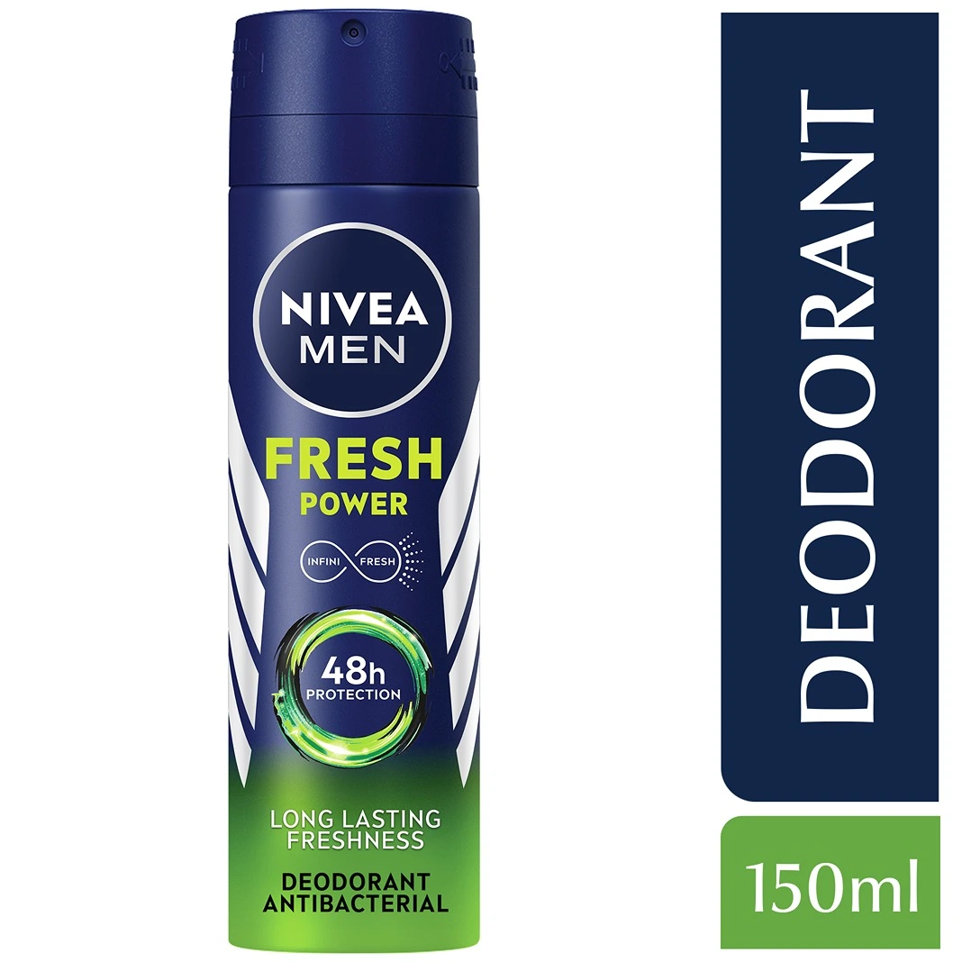 NIVEA  SPY FRSH POWER MEN 150ML