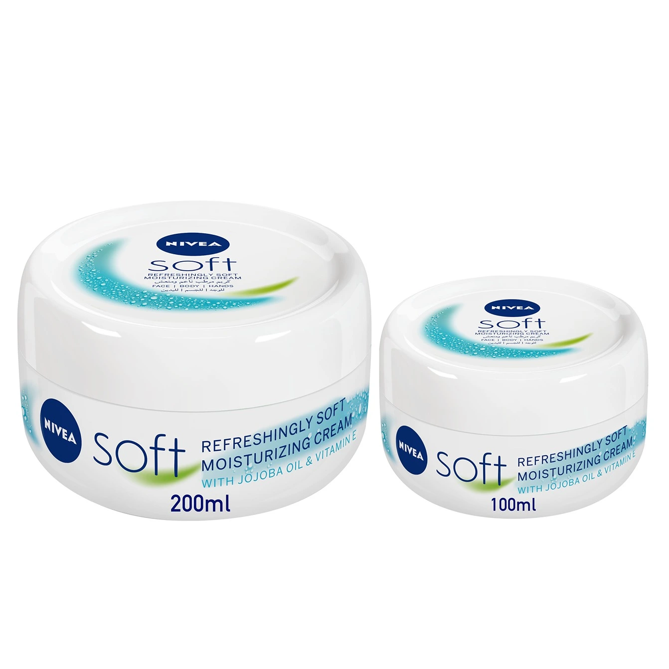 NIVEA CR SOFT MOIST200ML+100M FREE(300M)
