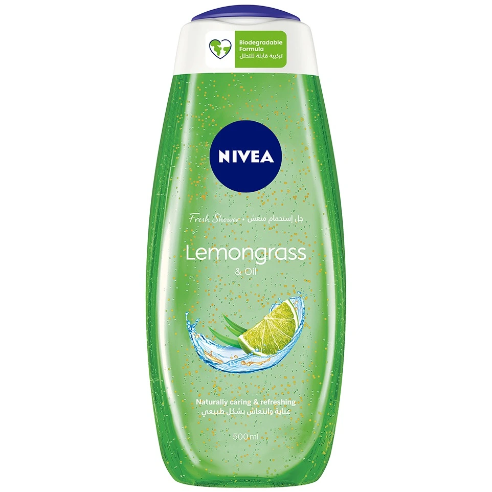 NIVEA SHWR GEL LEMONGRASS & OIL 500ML