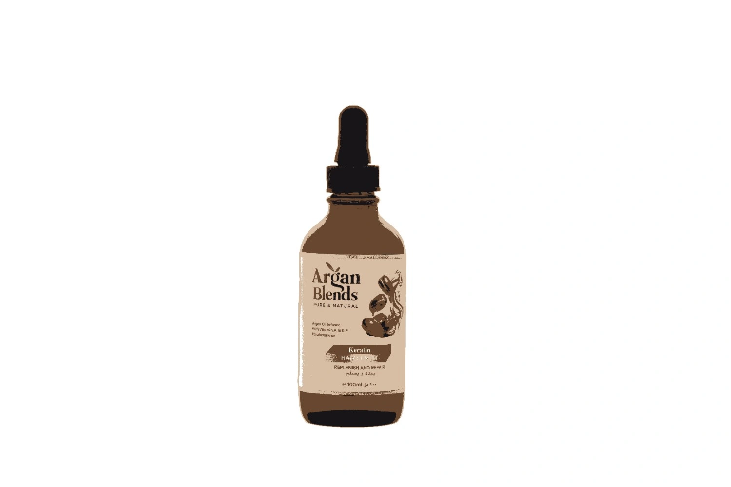 Argan Blends Hair Serum KERATIN