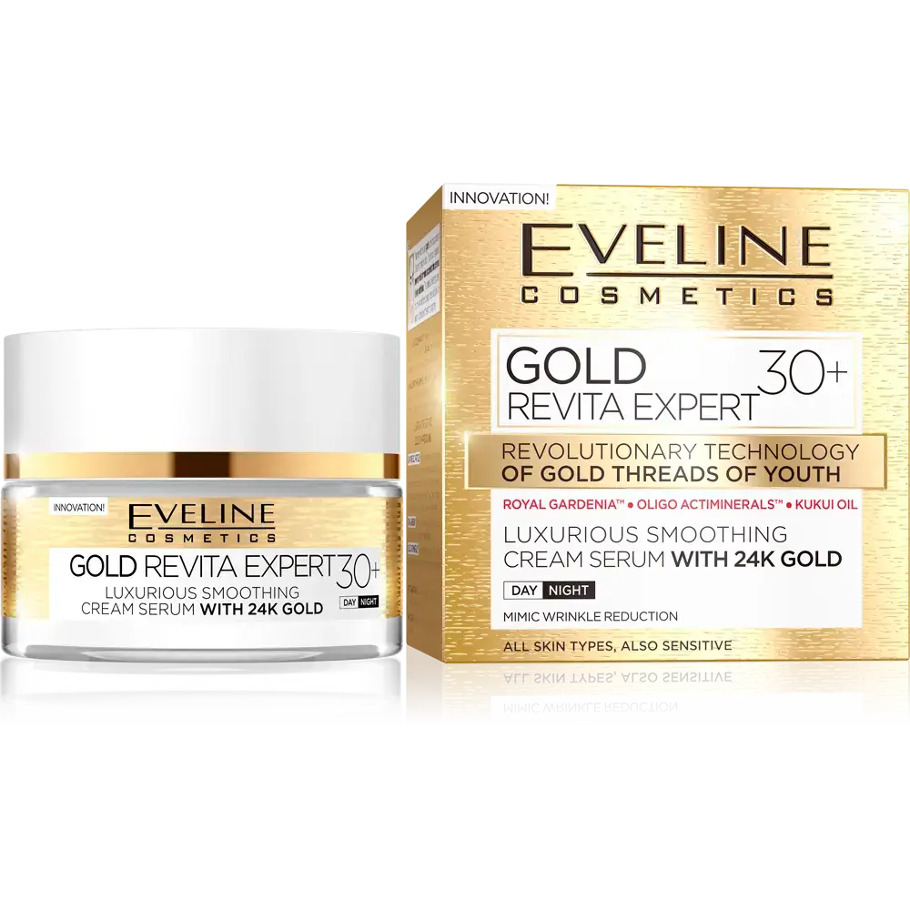 Eveline Gold Lift Expert Day & Night Anti-Wrinkle Cream | 50Ml