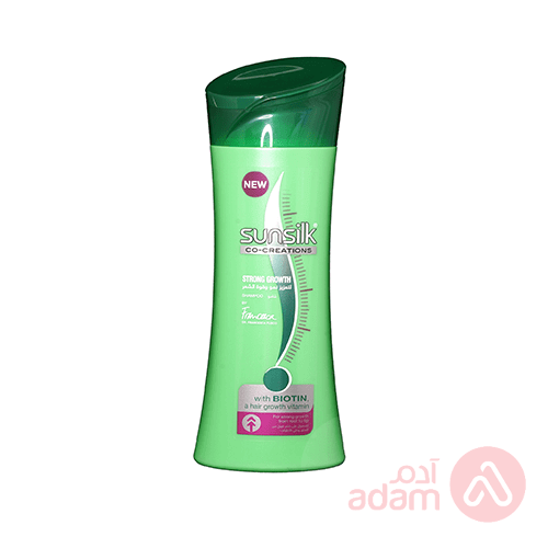 Sunsilk Shampoo Strong Long | 400Ml(Lightgreen)
