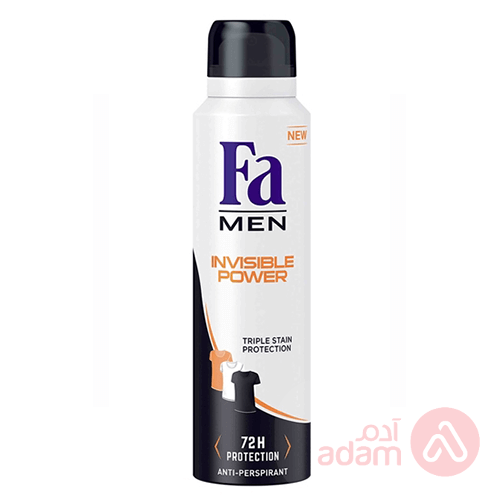 Fa Spray Men Invisible Power | 150Ml
