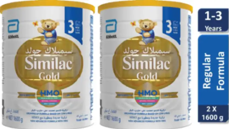 Similac gold no 3 1600 gm twin pack