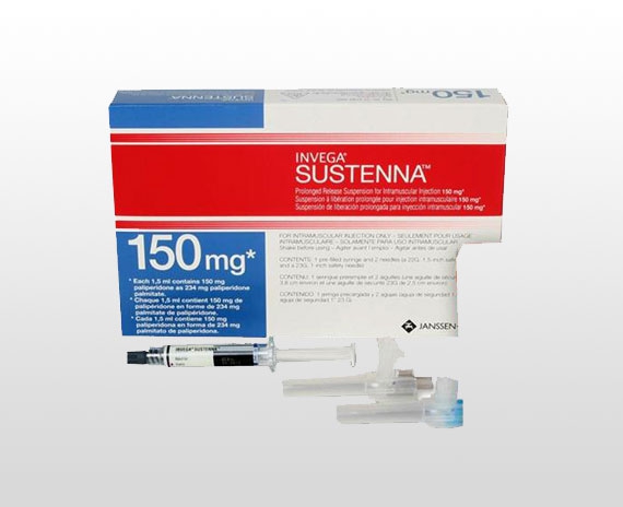 INVEGA SUSTENNA 150MG INJEC